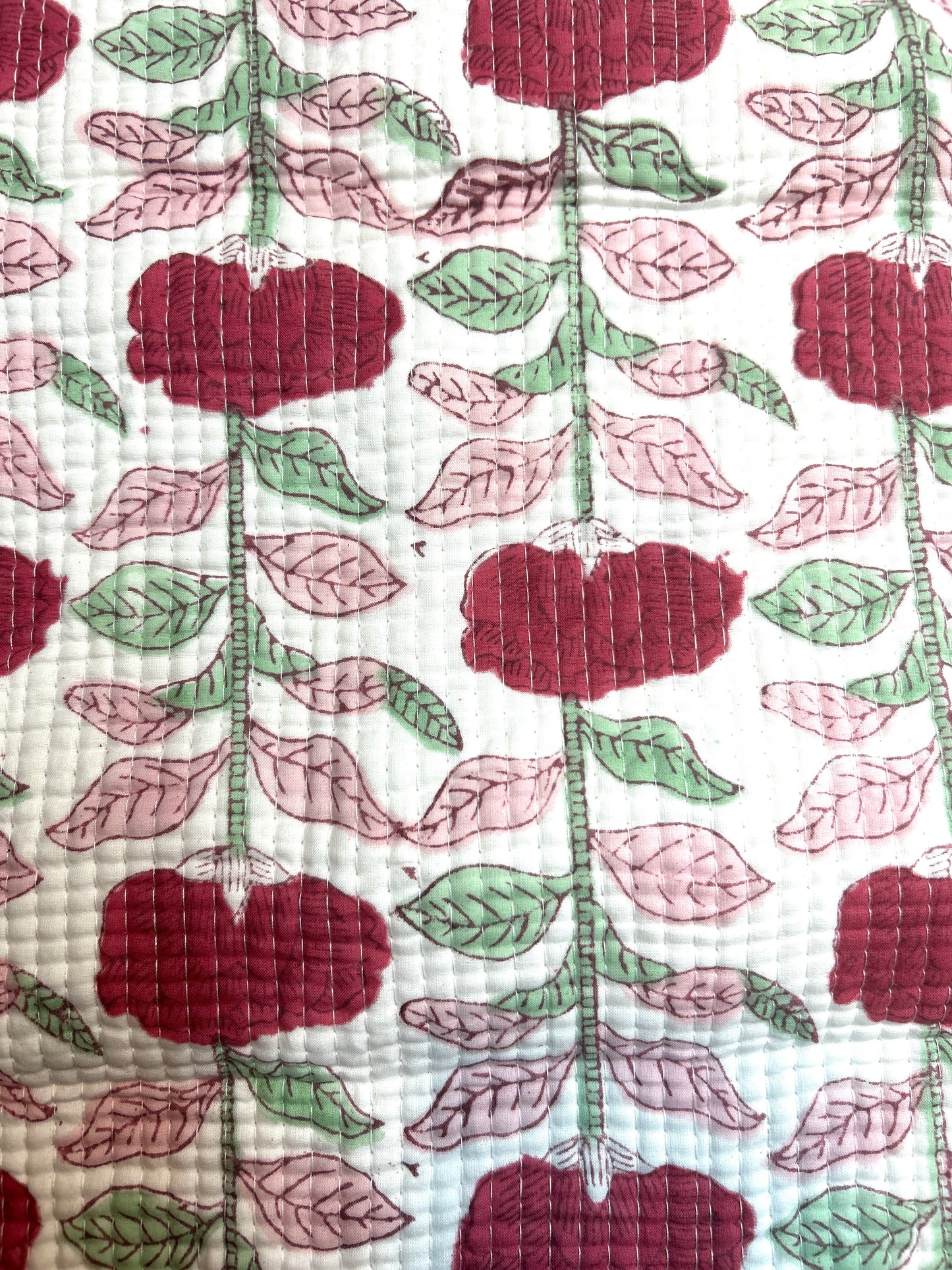 Gul Block Print Table Runner