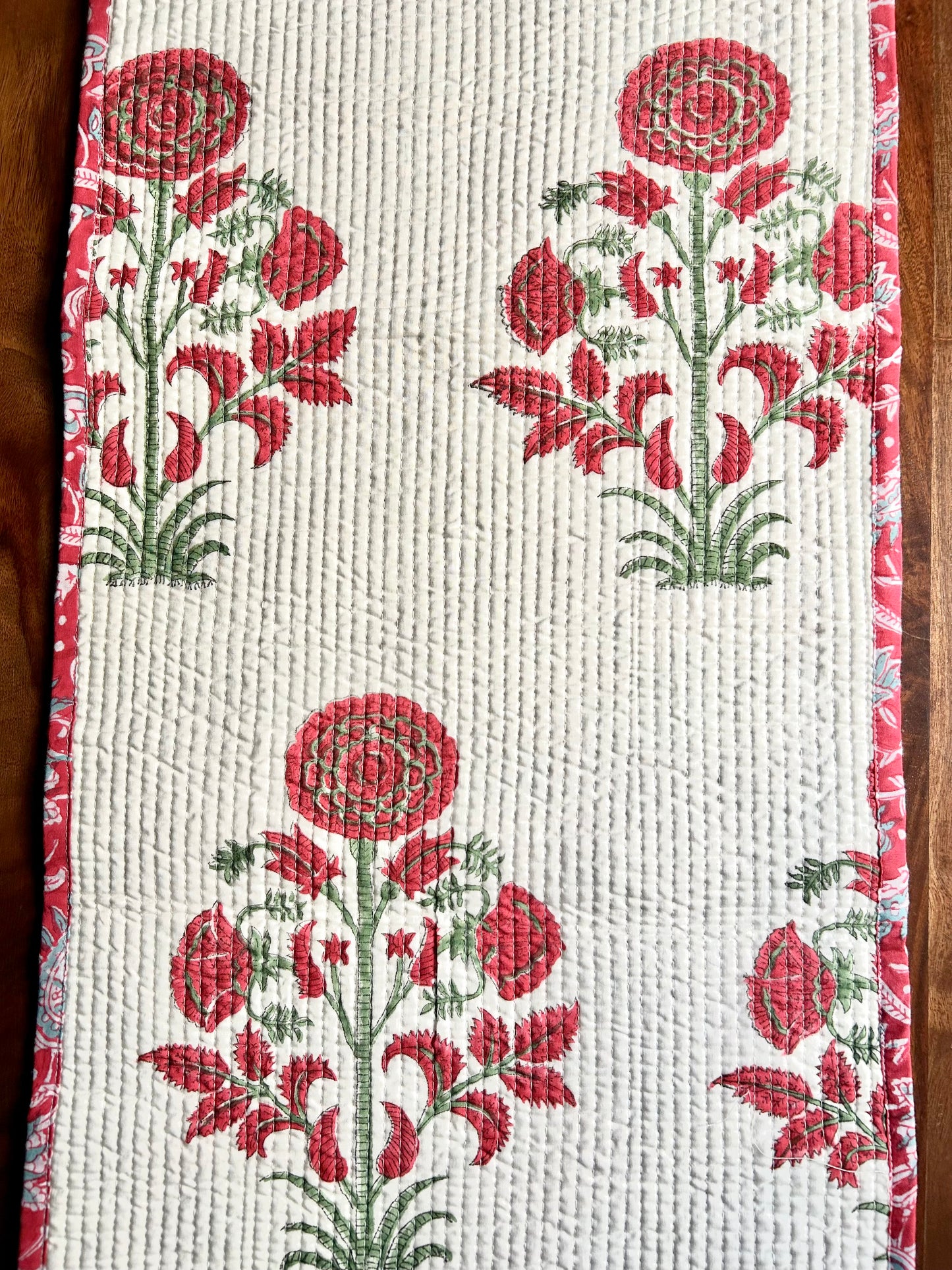 Aabha Block Print Table Runner