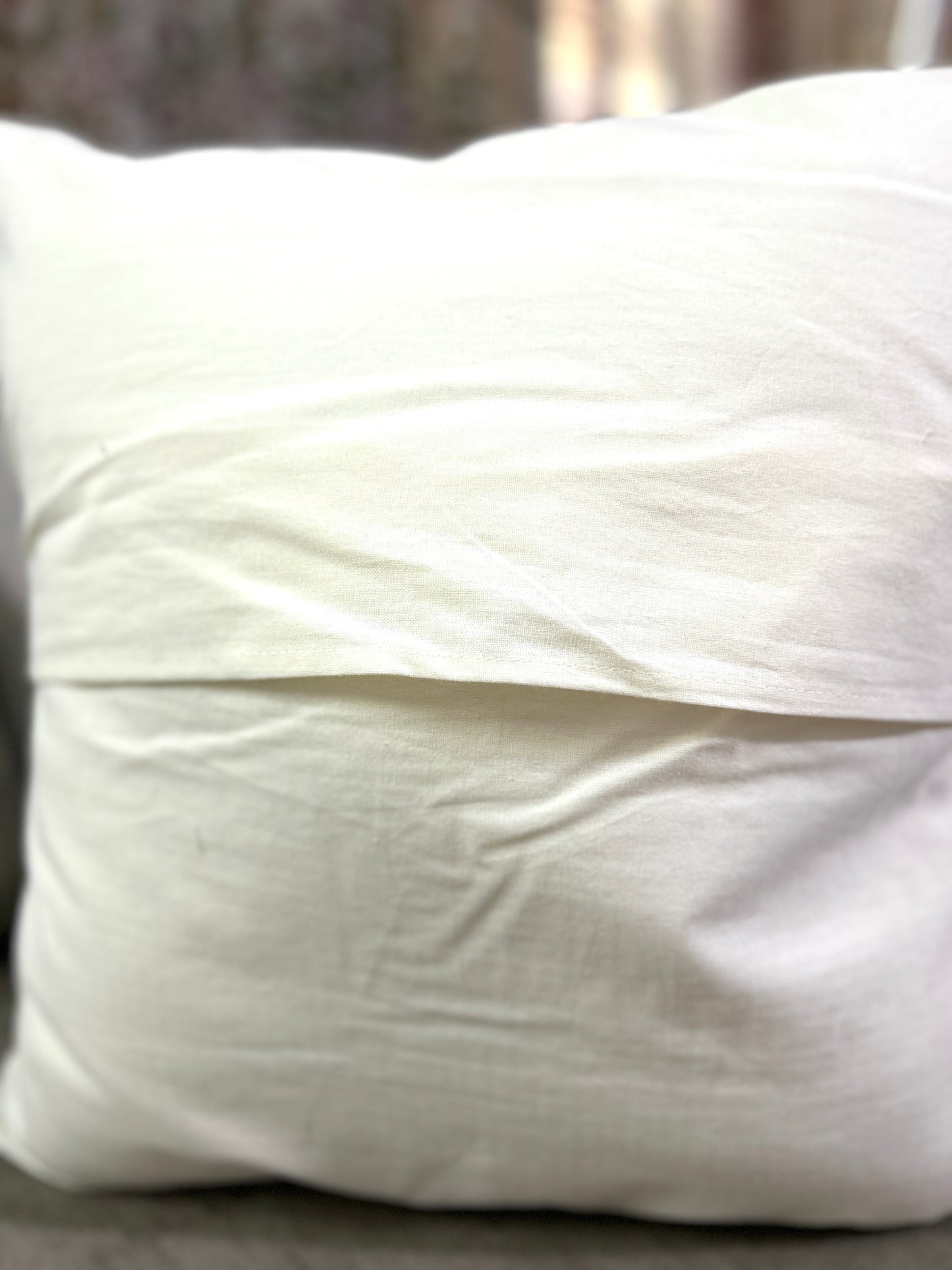 Kanika Block Print Quilted Cushion Cover