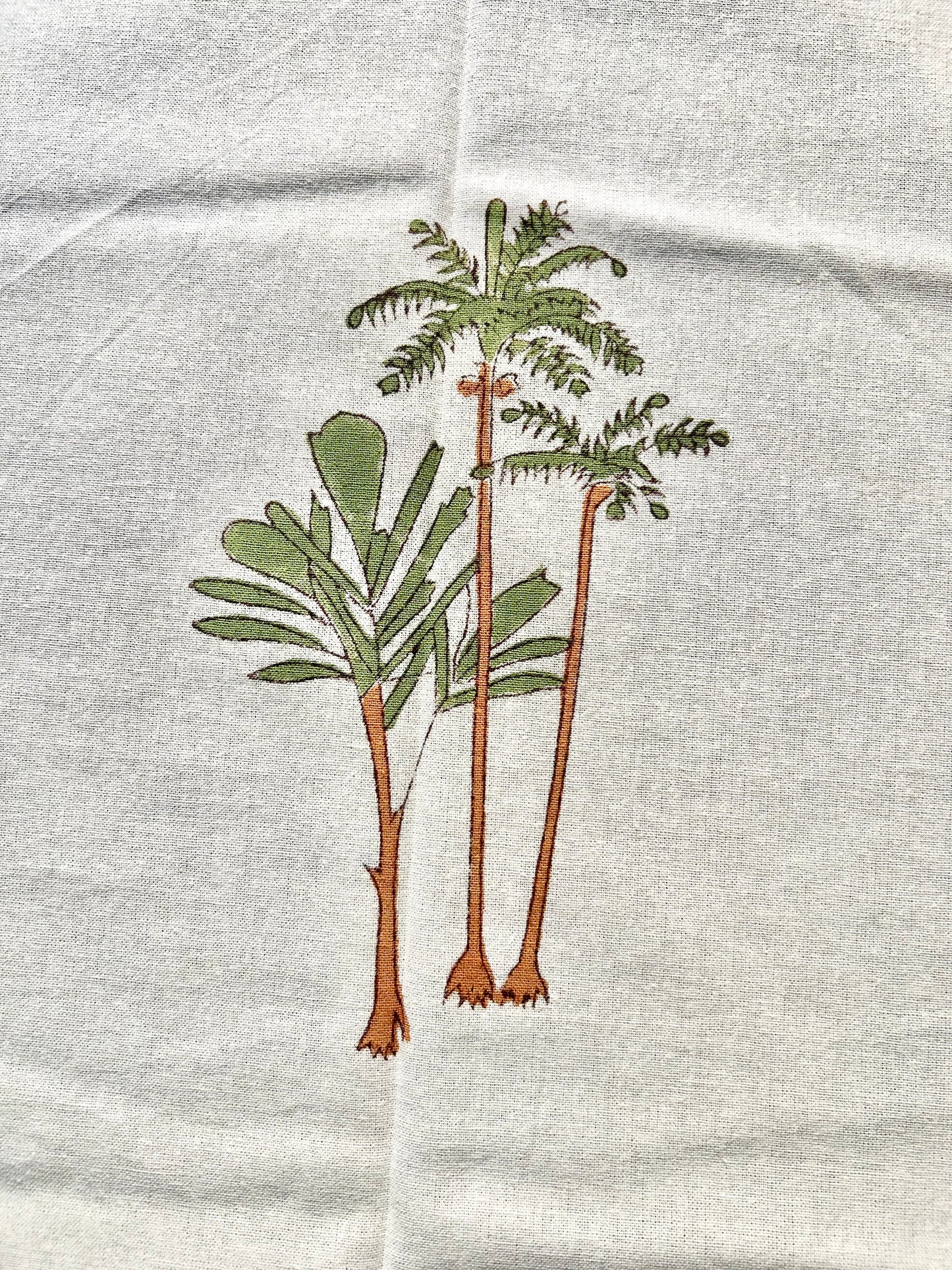 Sahaj Block Print 6 Seater Rectangular Table Cover/Cloth