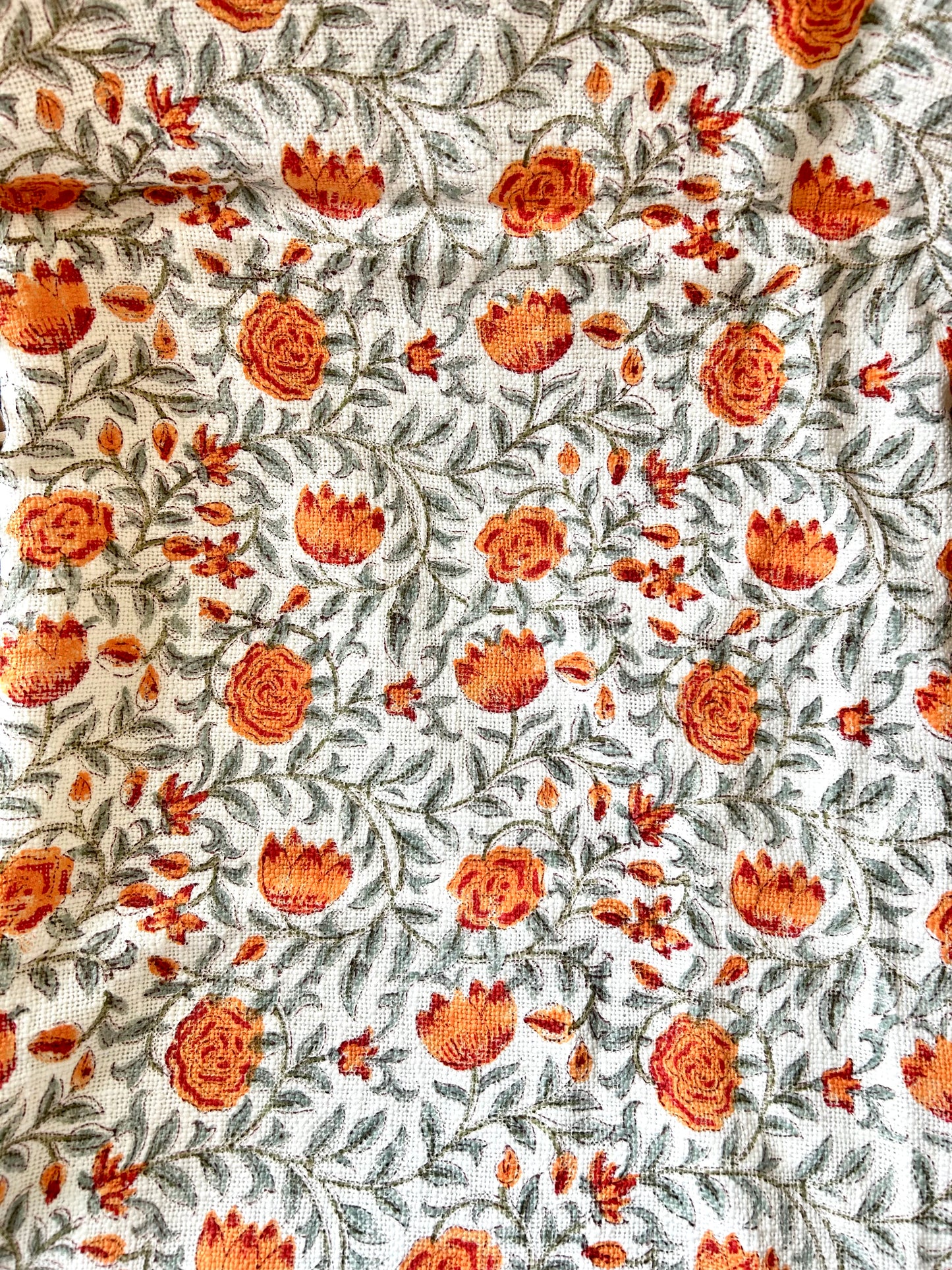 Utsav Block Print Throw blanket