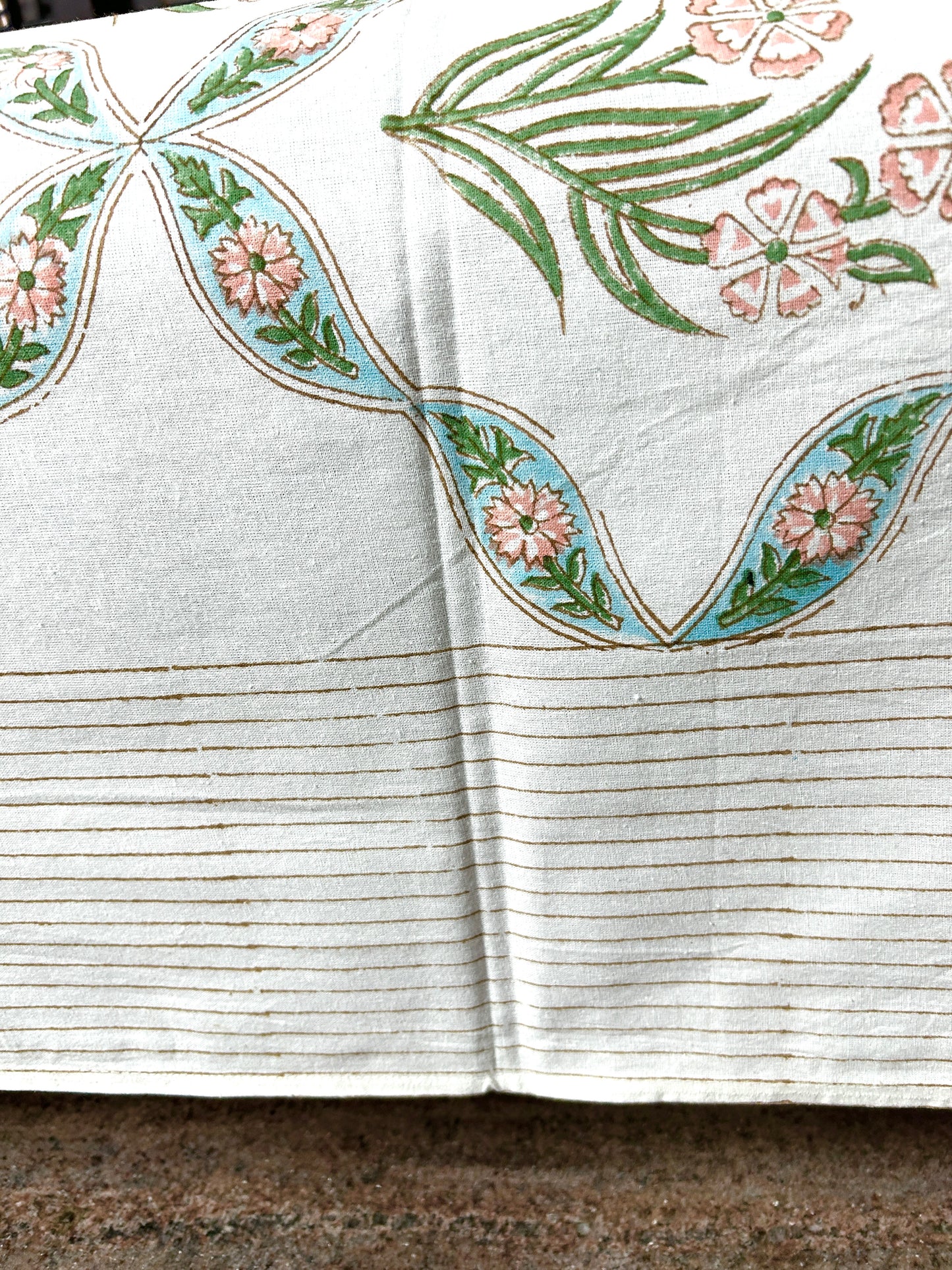Tanay Block Print Diwan Bed Cover