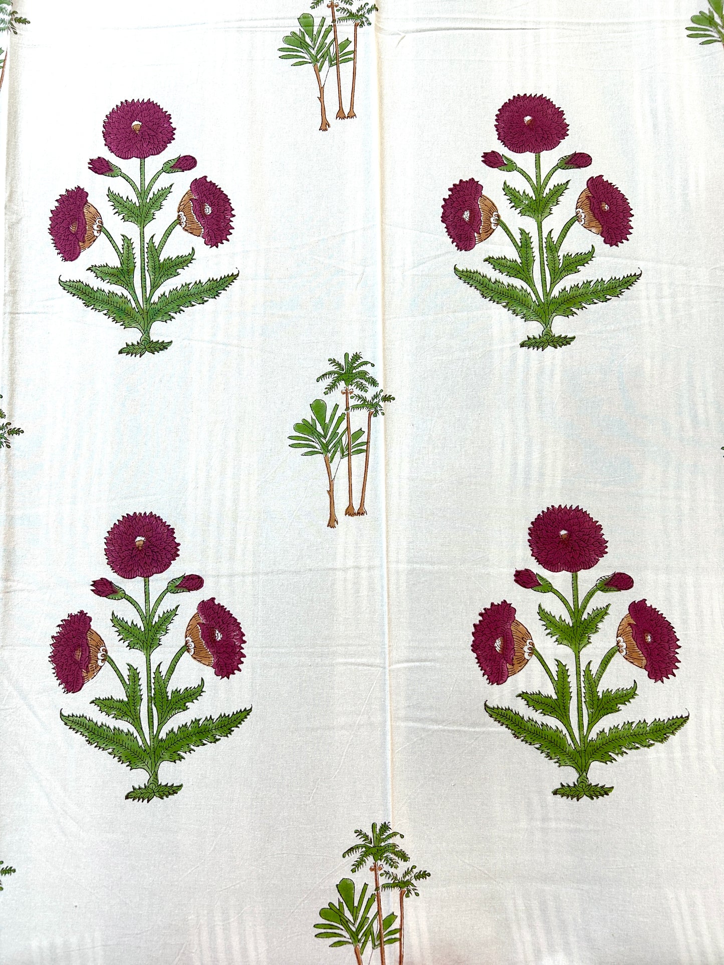 Sahaj Block Print Diwan Bed Cover
