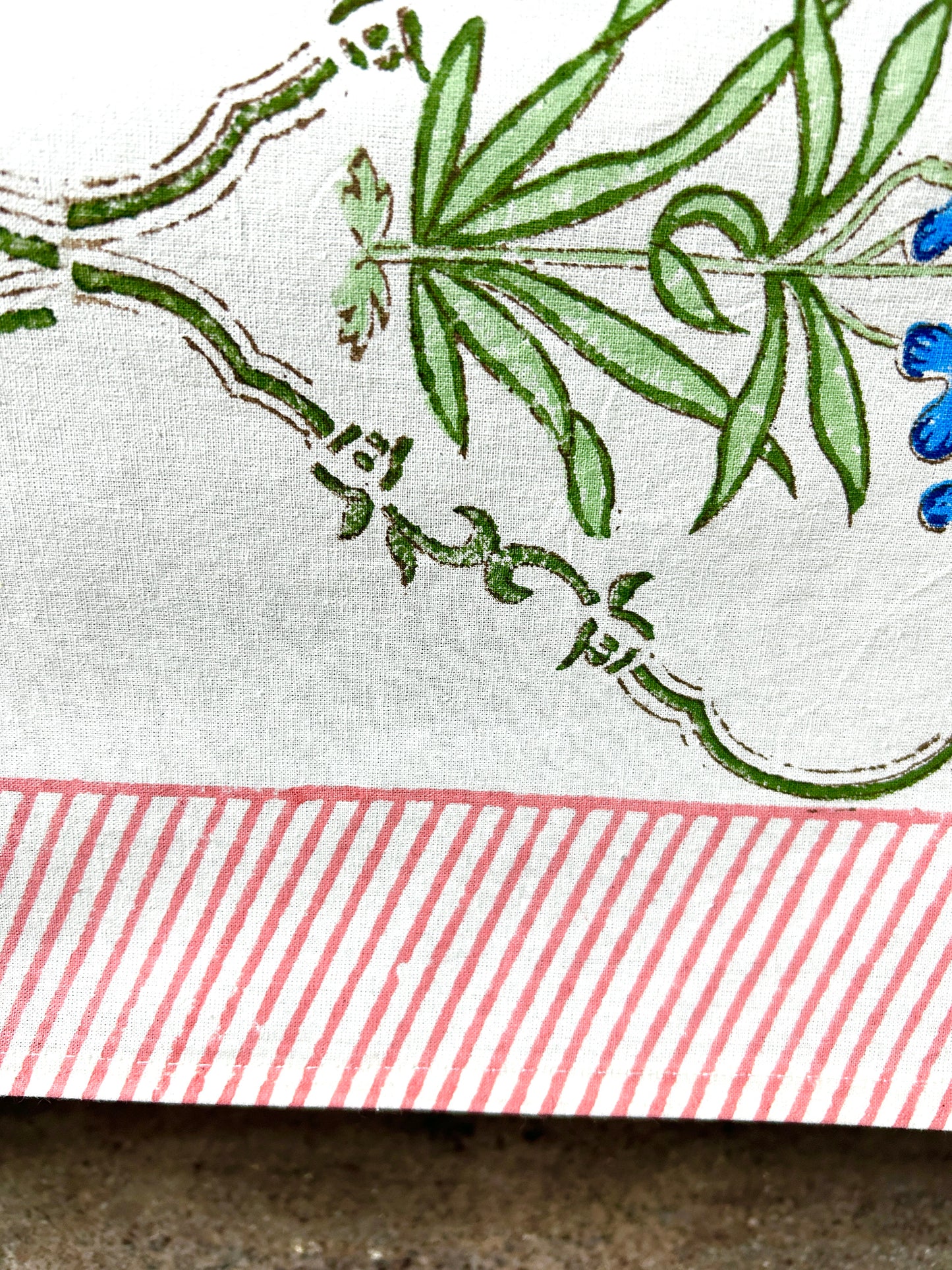 Amala Block Print Diwan Bed Cover