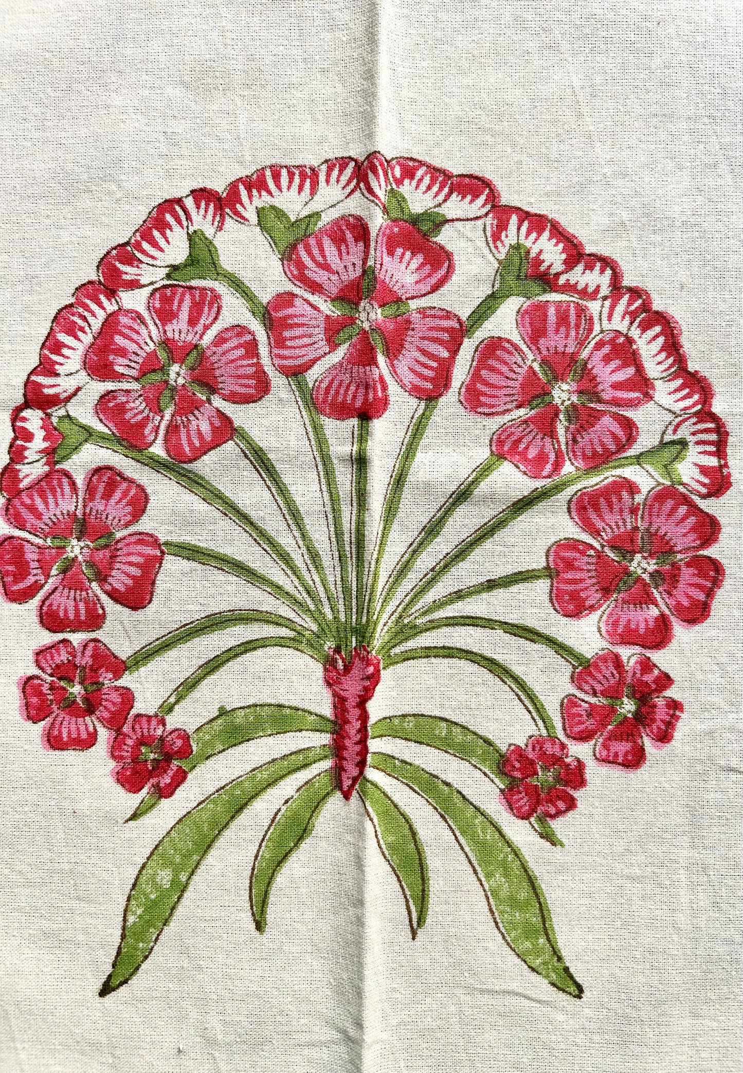 Aja Block Print 6 Seater Rectangular Table Cover/Cloth