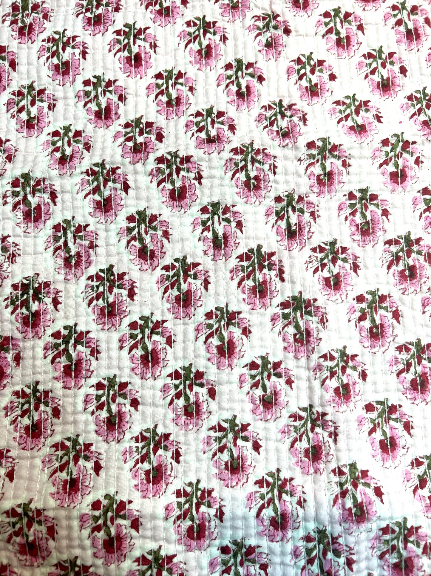 Gul Block Print Table Runner
