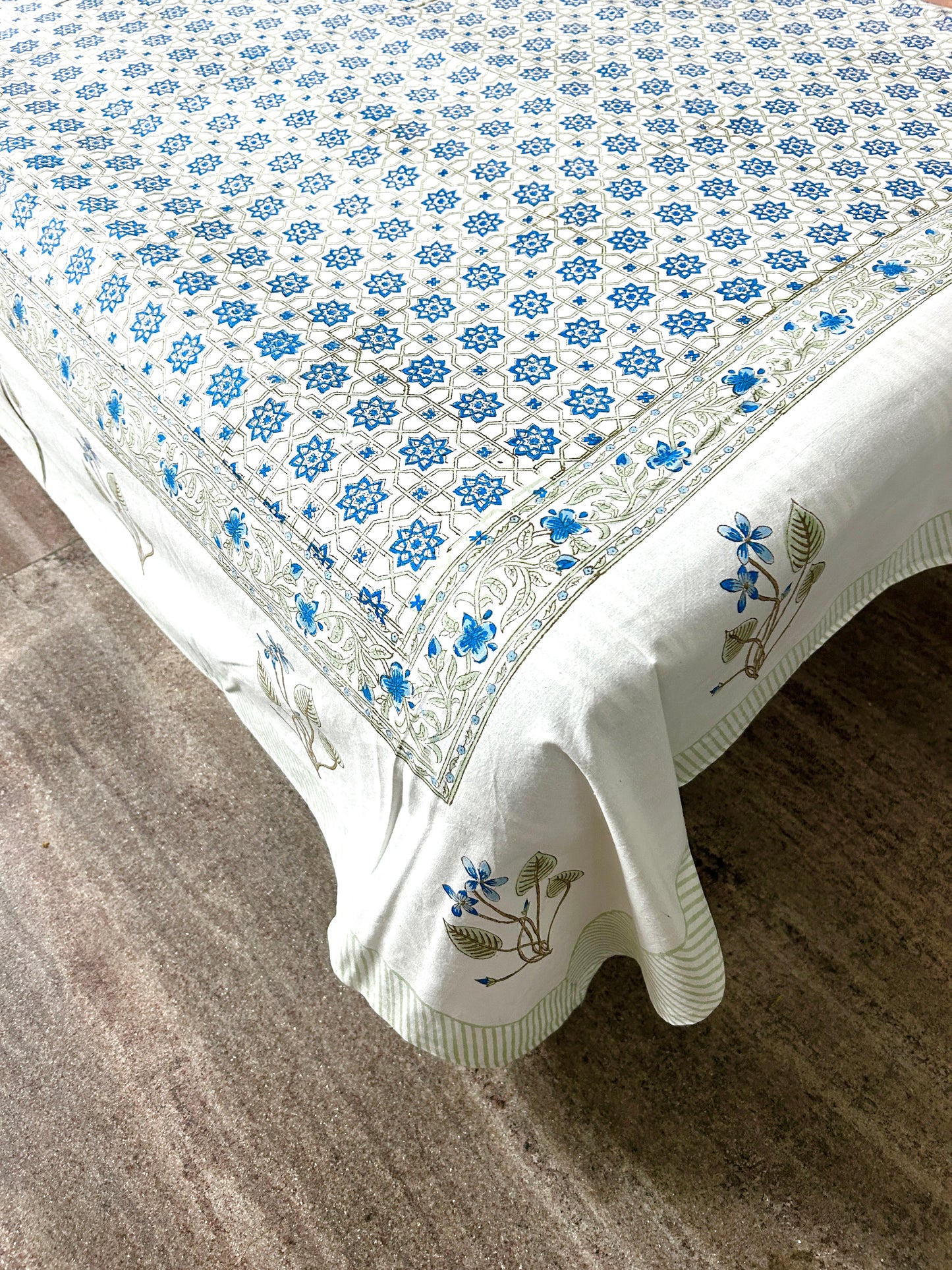 Garima Block Print Diwan Bed Cover