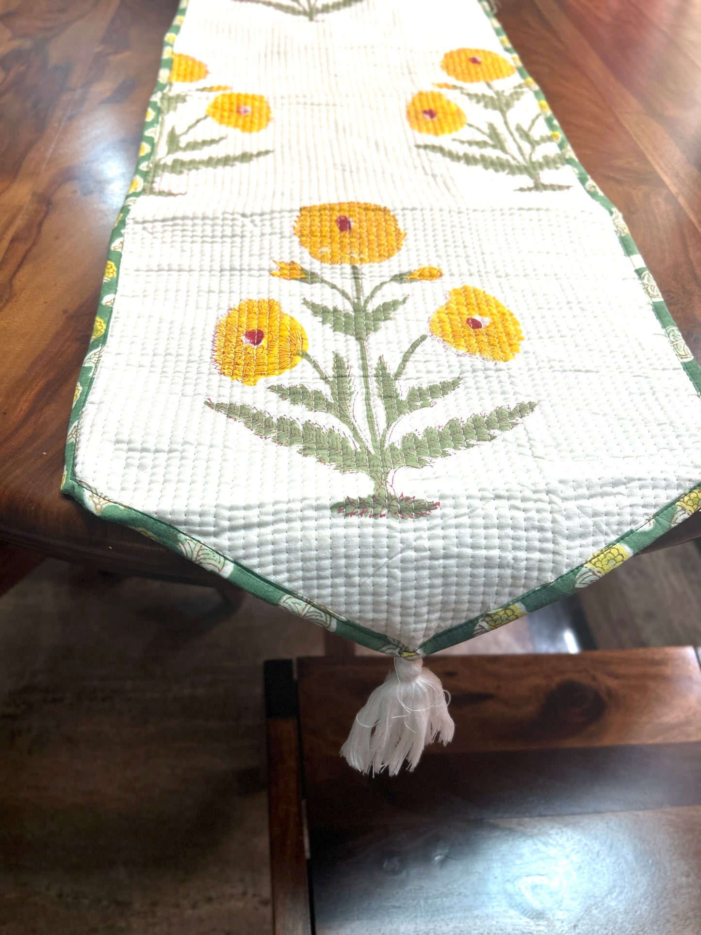 Ayra Block Print Table Runner
