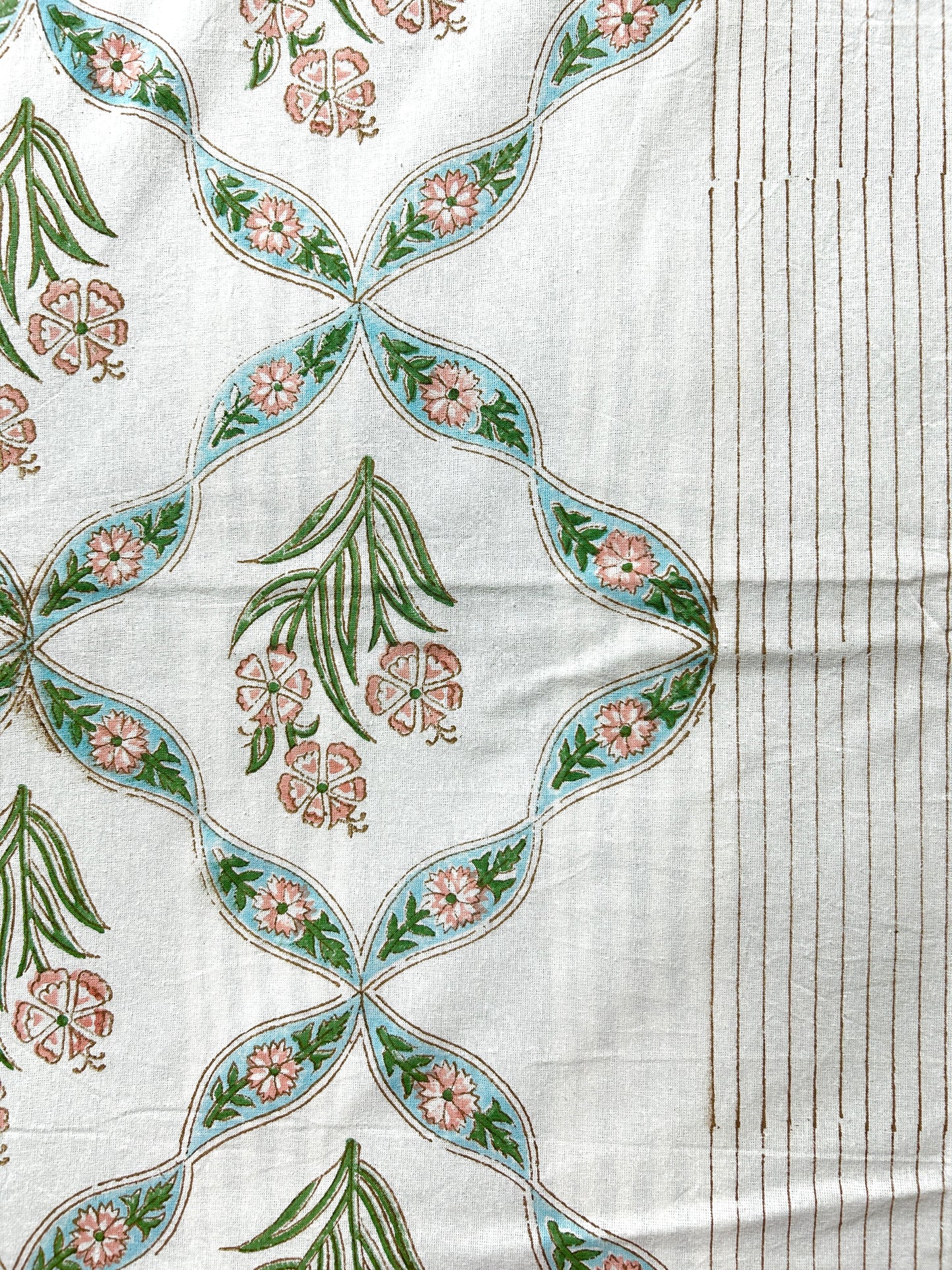 Tanay Block Print Diwan Bed Cover