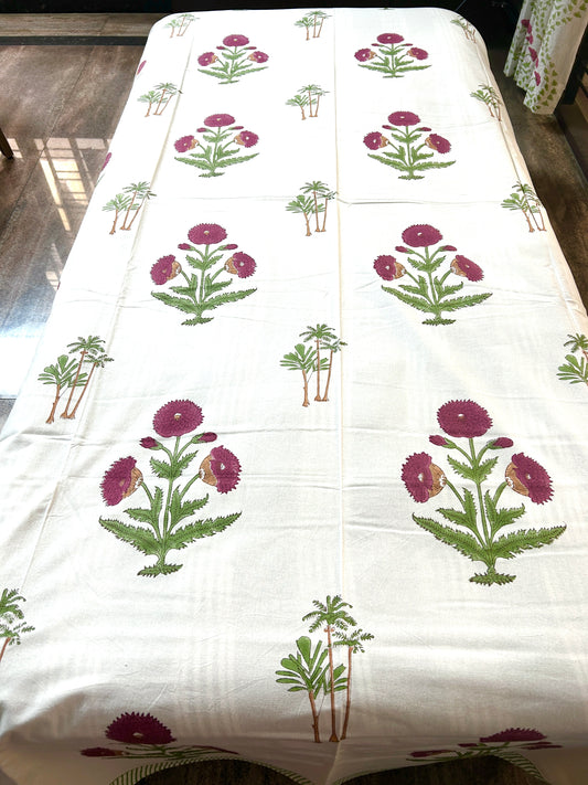 Sahaj Block Print Diwan Bed Cover