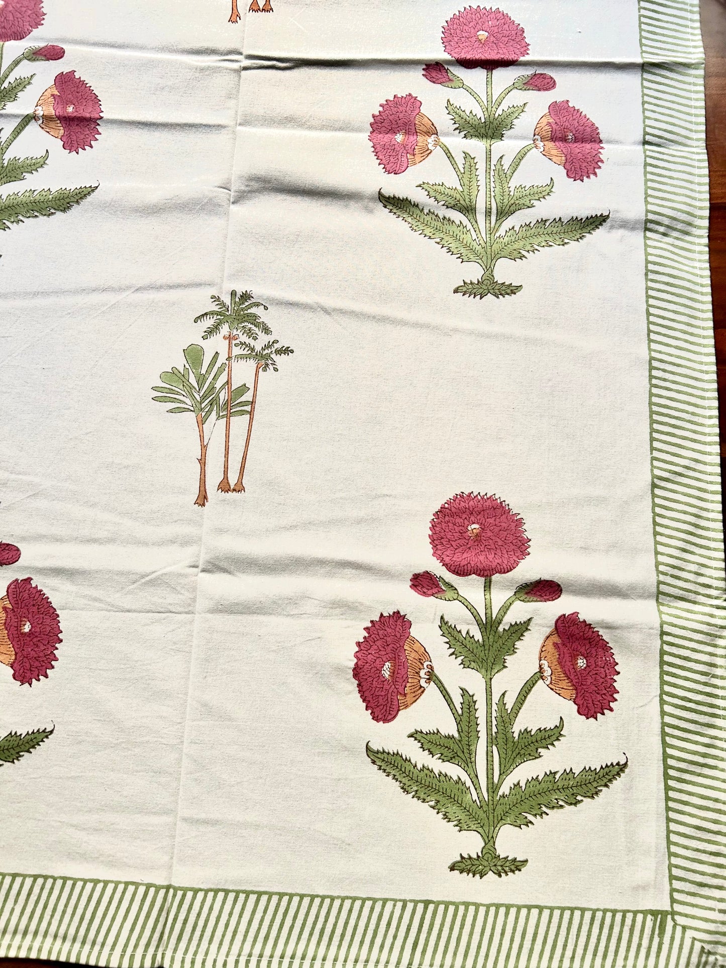 Sahaj Block Print Table Cover/Cloth