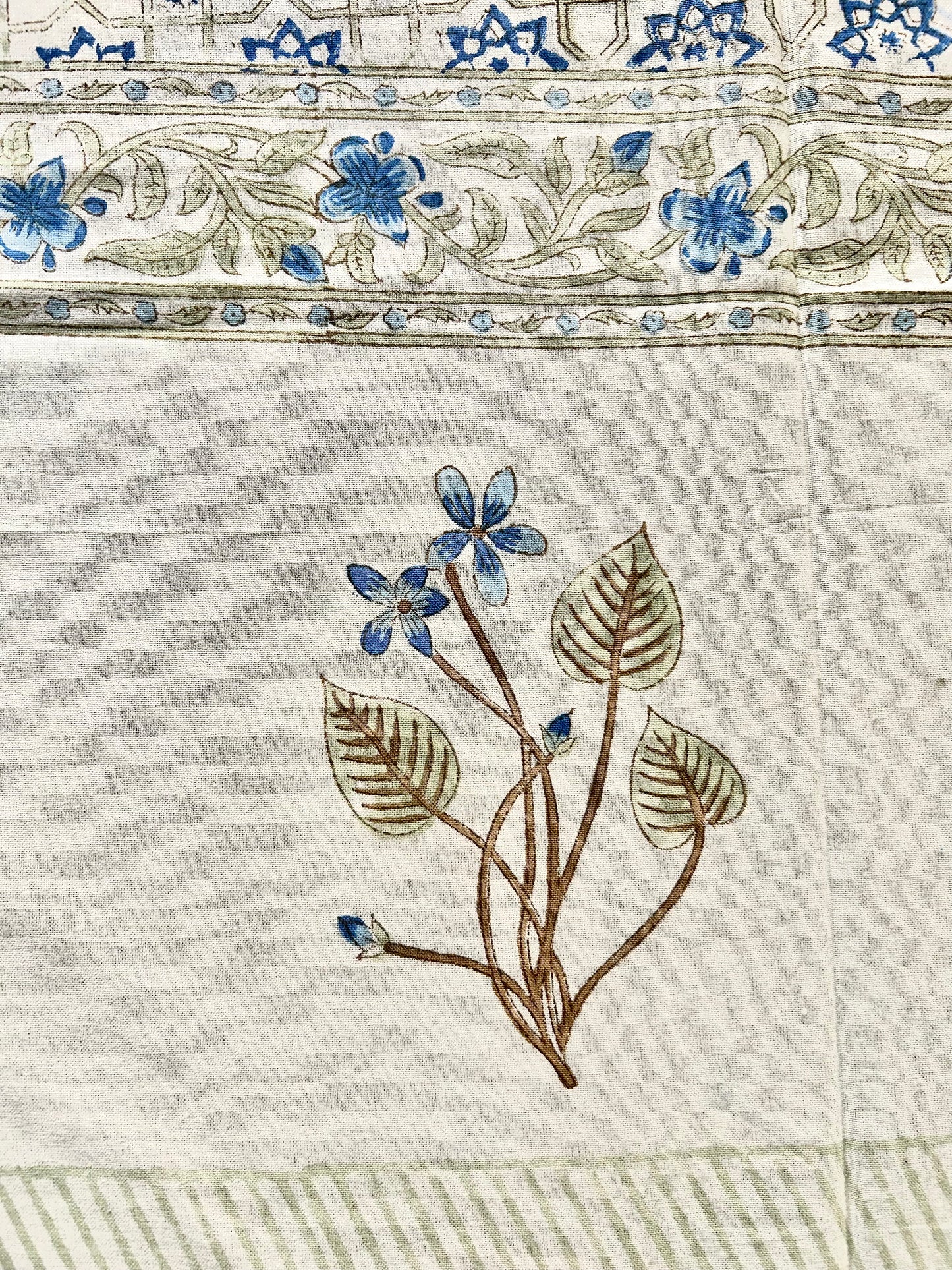 Garima Block Print Table Cover/Cloth