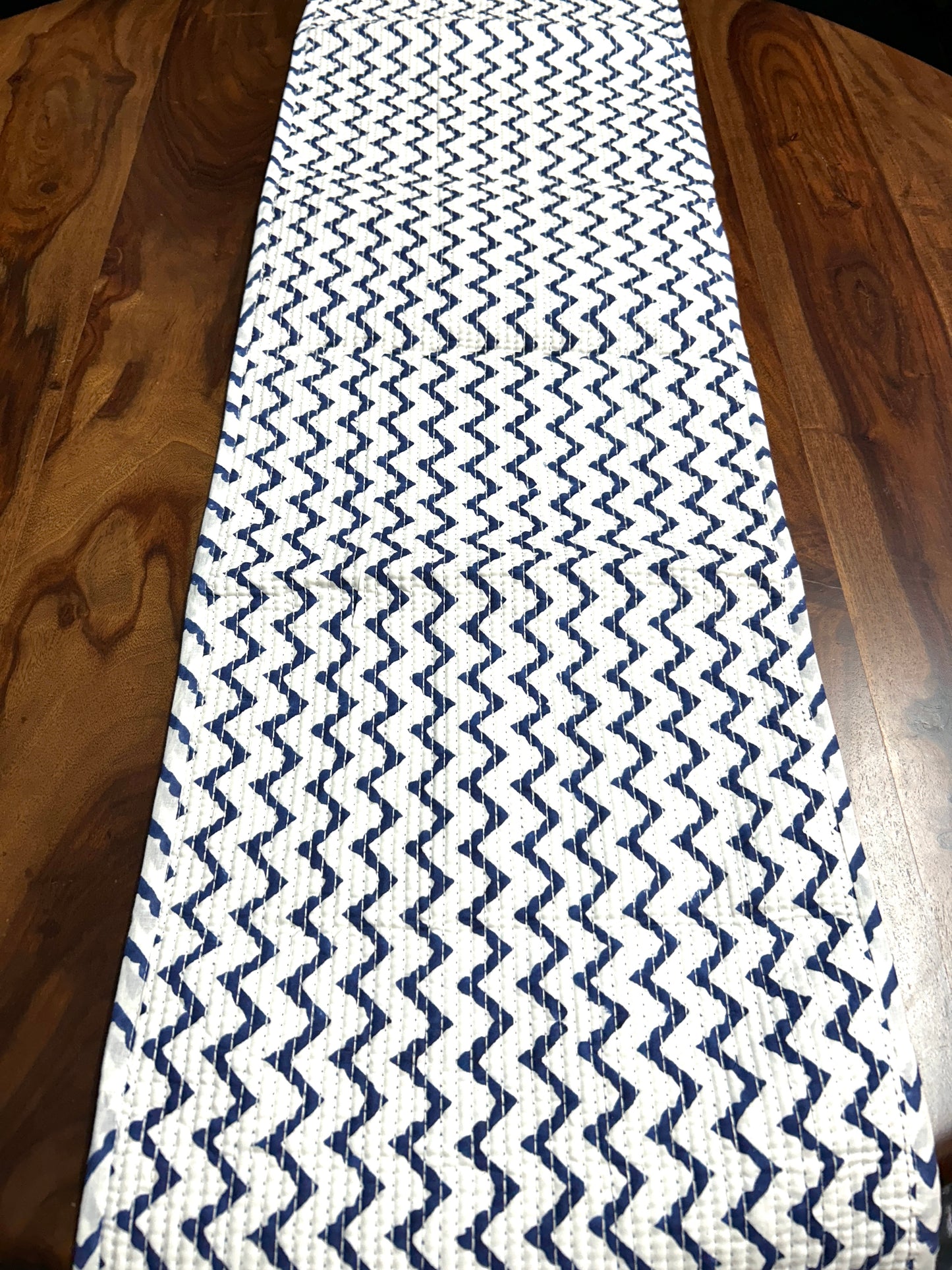 Savya Block Print Table Runner