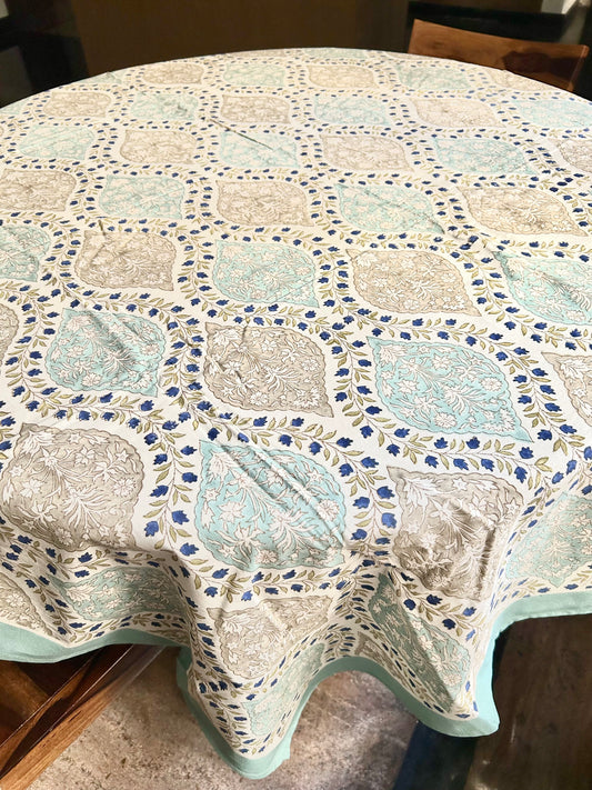 Dhruvi Block Print Table Cover/Cloth