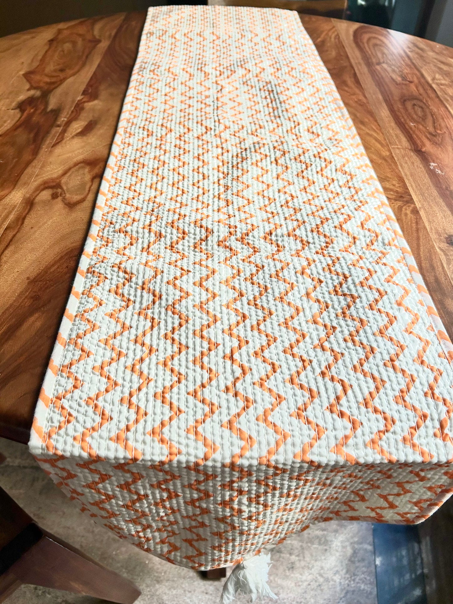 Gargi Block Print Table Runner