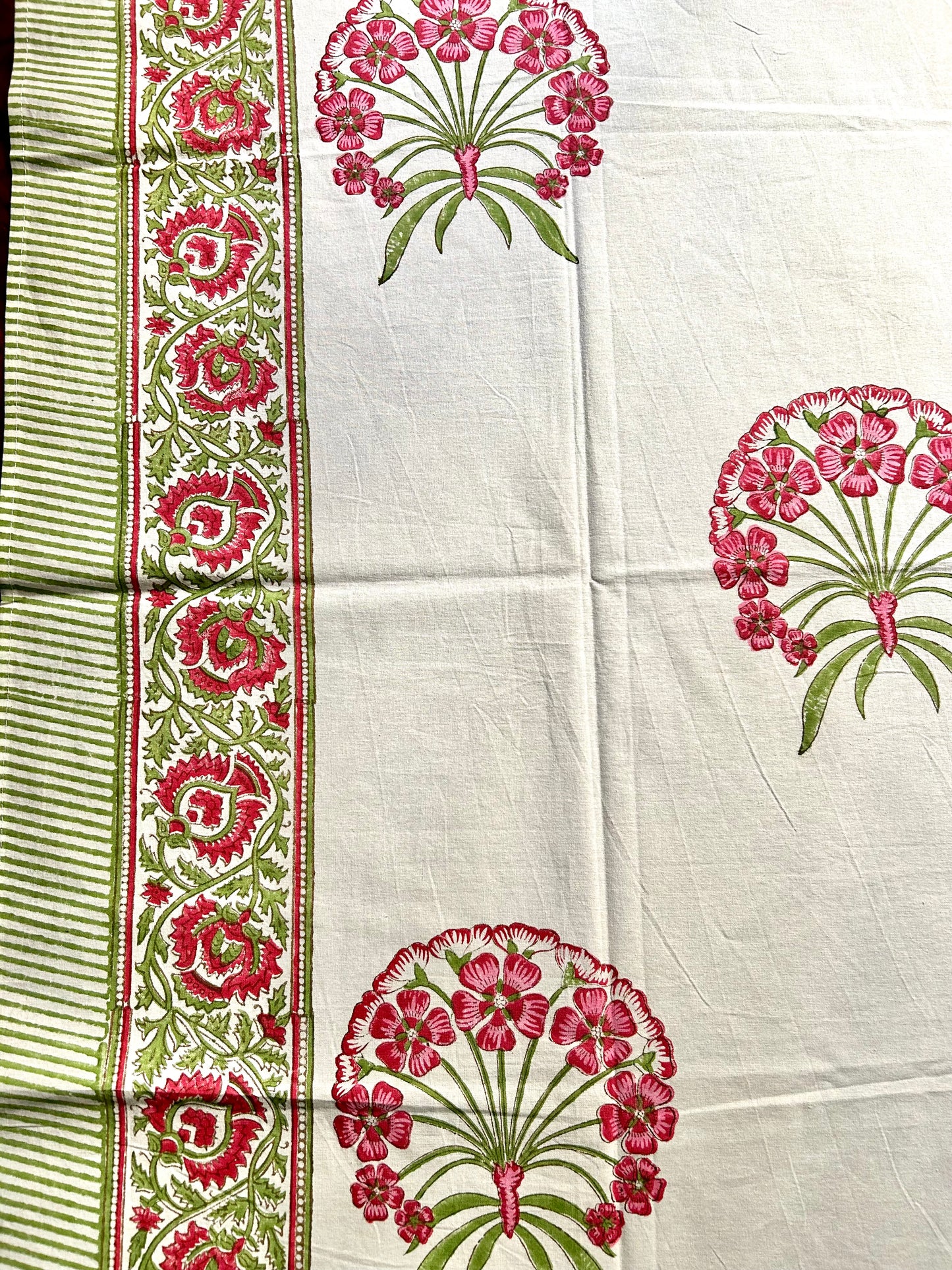 Aja Block Print Table Cover/Cloth