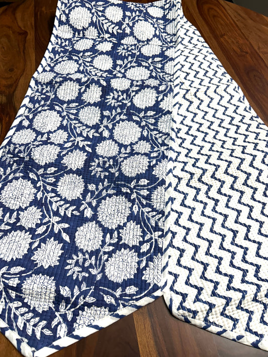 Savya Block Print Table Runner