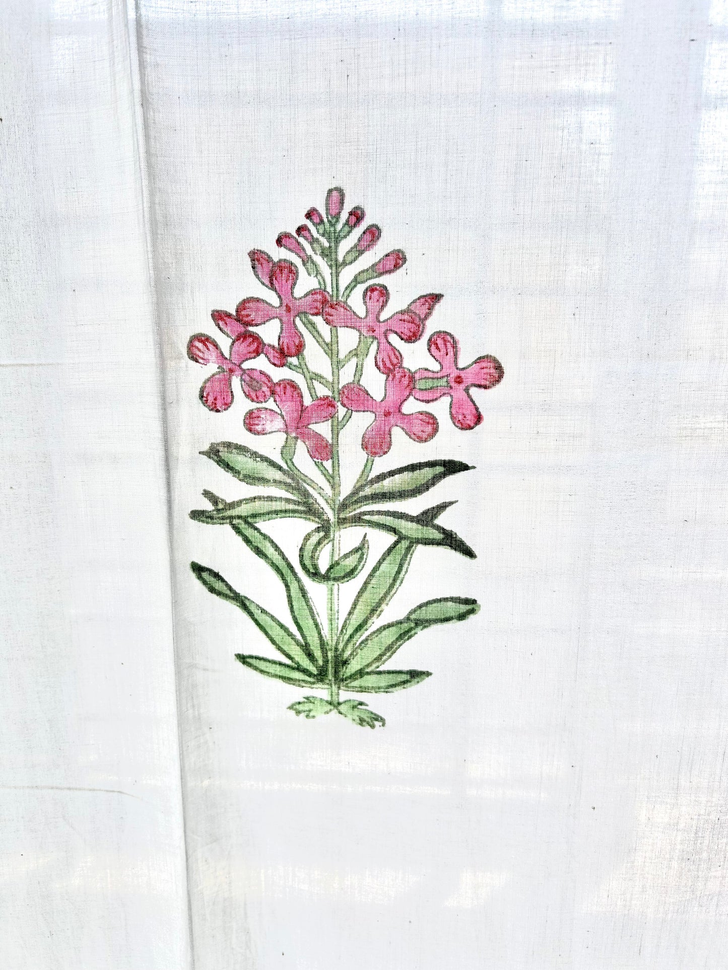 Multicolour Printed Sheer Curtains