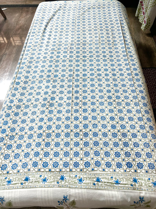 Garima Block Print Diwan Bed Cover