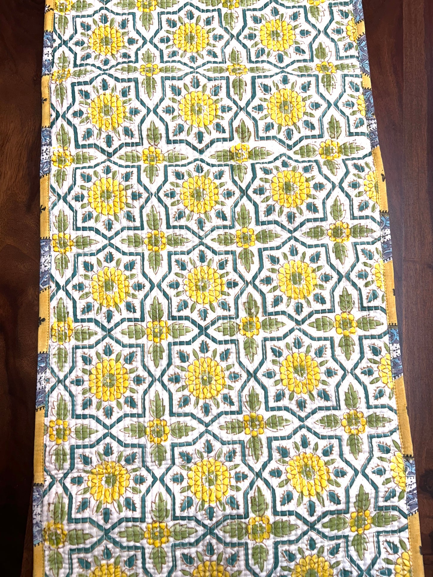 Anayna Block Print Table Runner