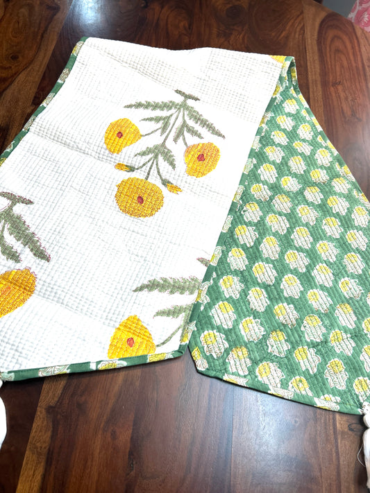 Ayra Block Print Table Runner