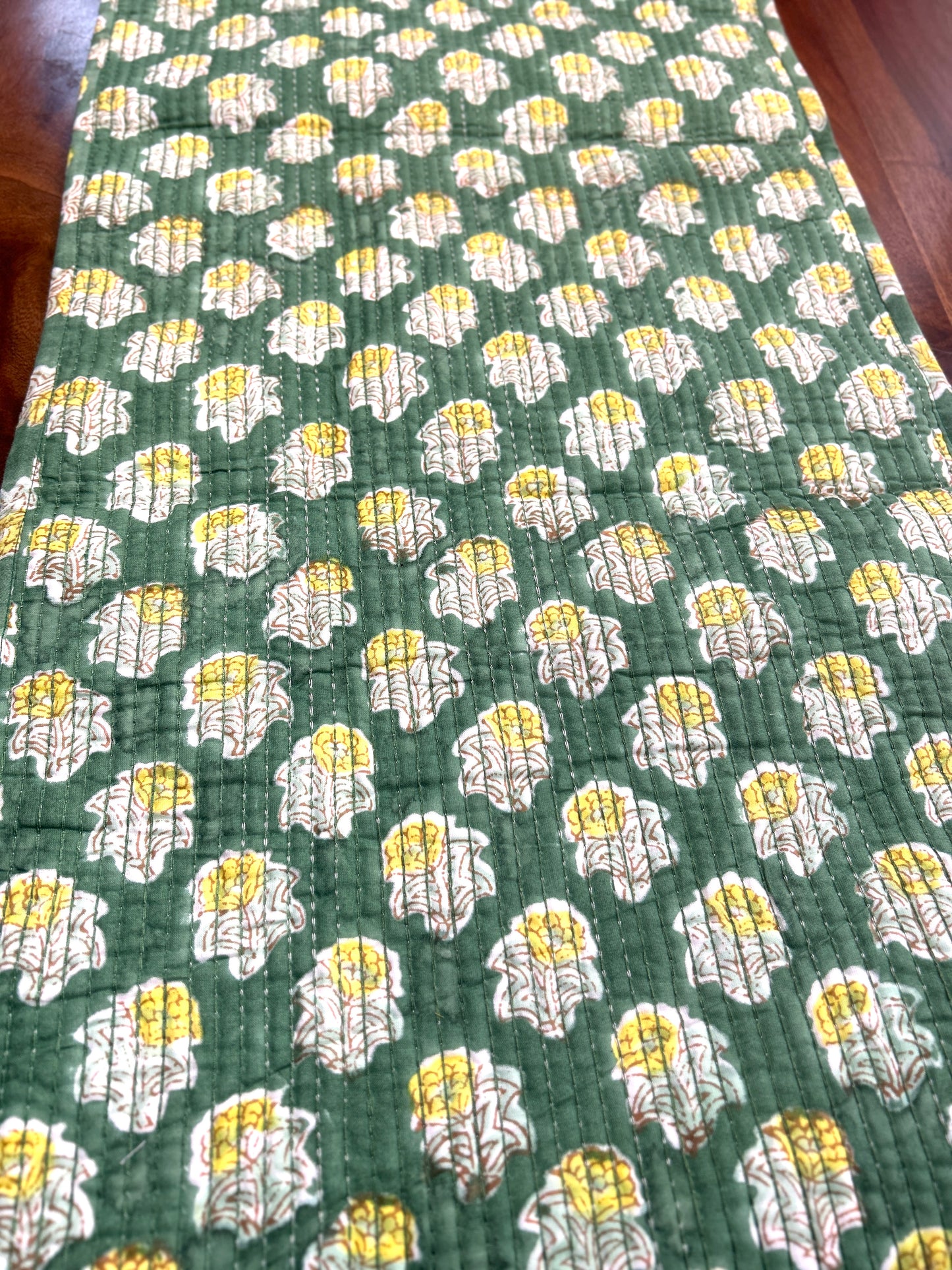 Ayra Block Print Table Runner