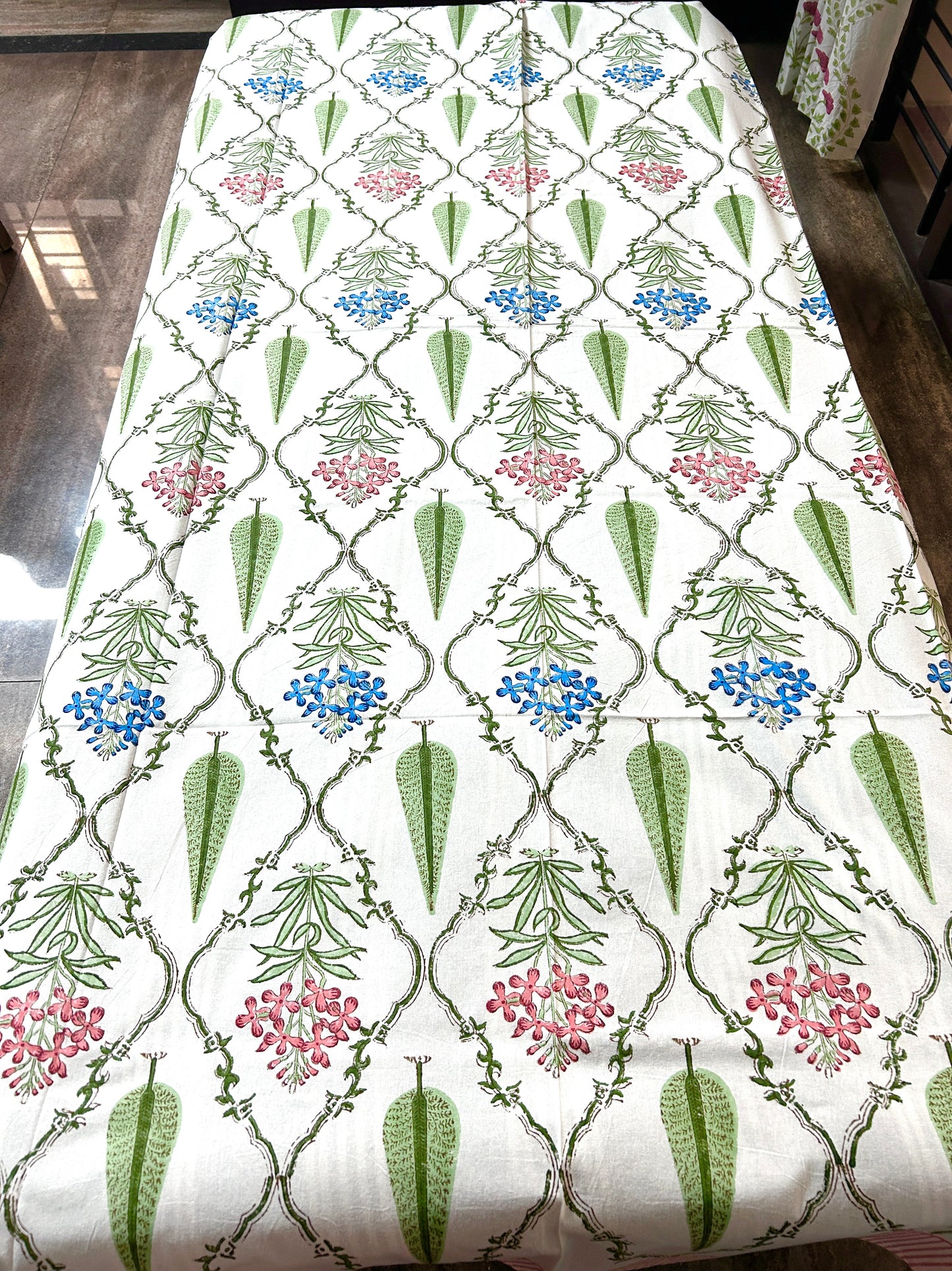 Amala Block Print Diwan Bed Cover
