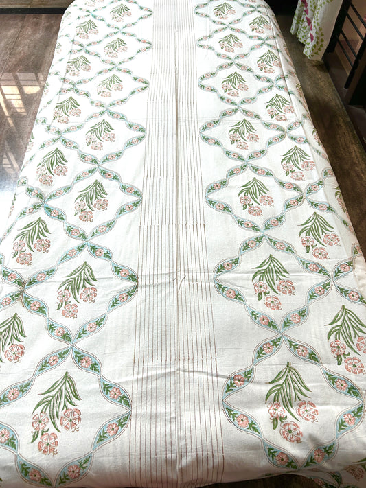Tanay Block Print Diwan Bed Cover