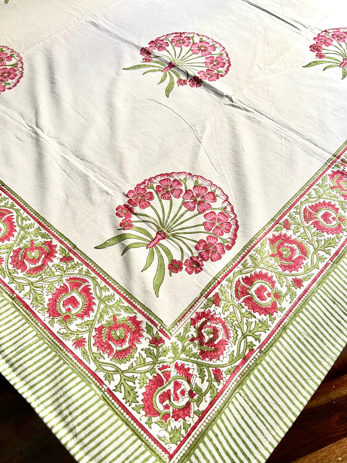 Aja Block Print Table Cover/Cloth