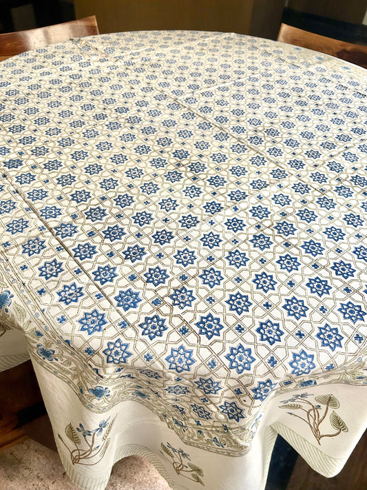 Garima Block Print Table Cover/Cloth