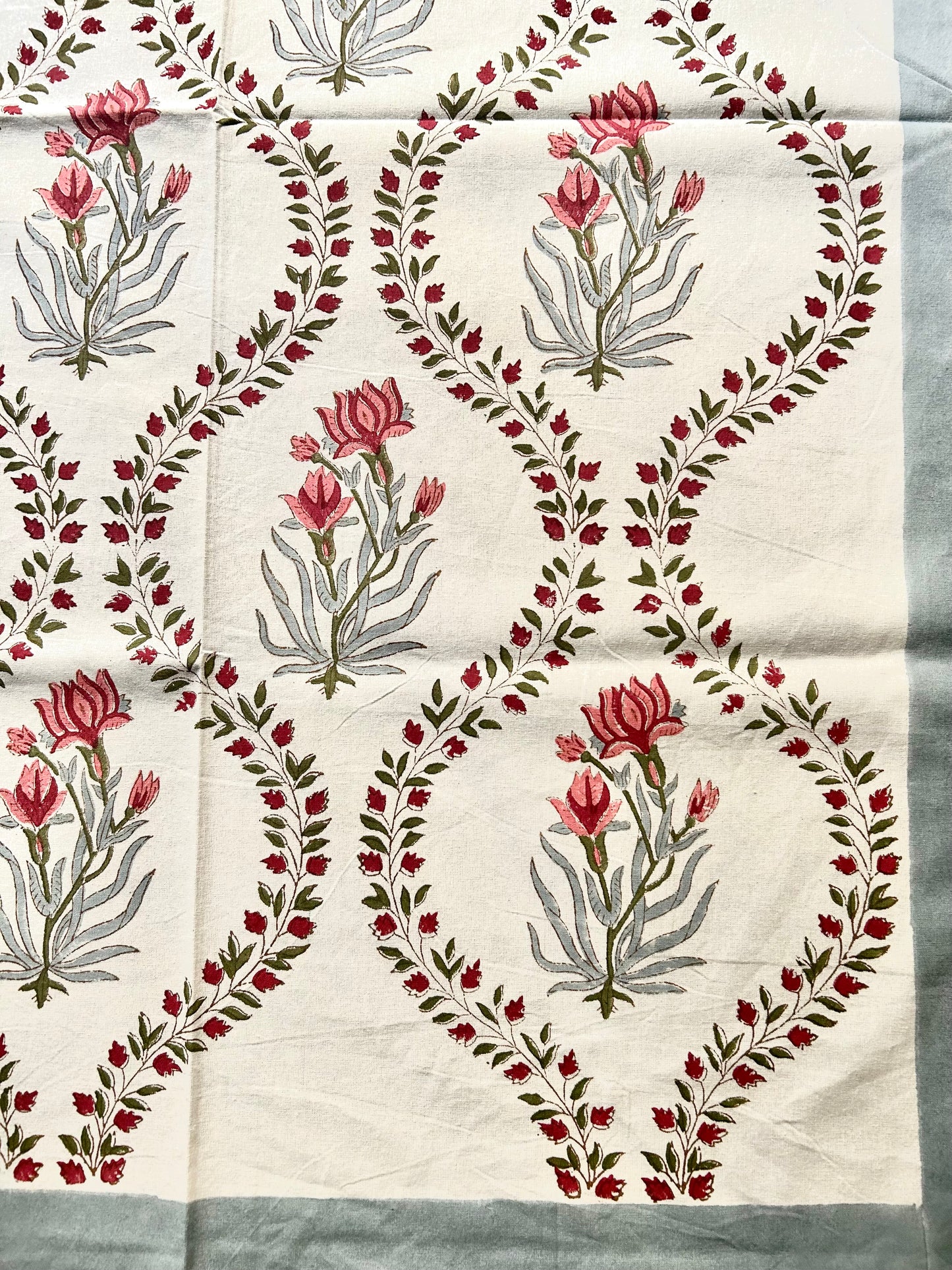 Manika Block Print Table Cover/Cloth
