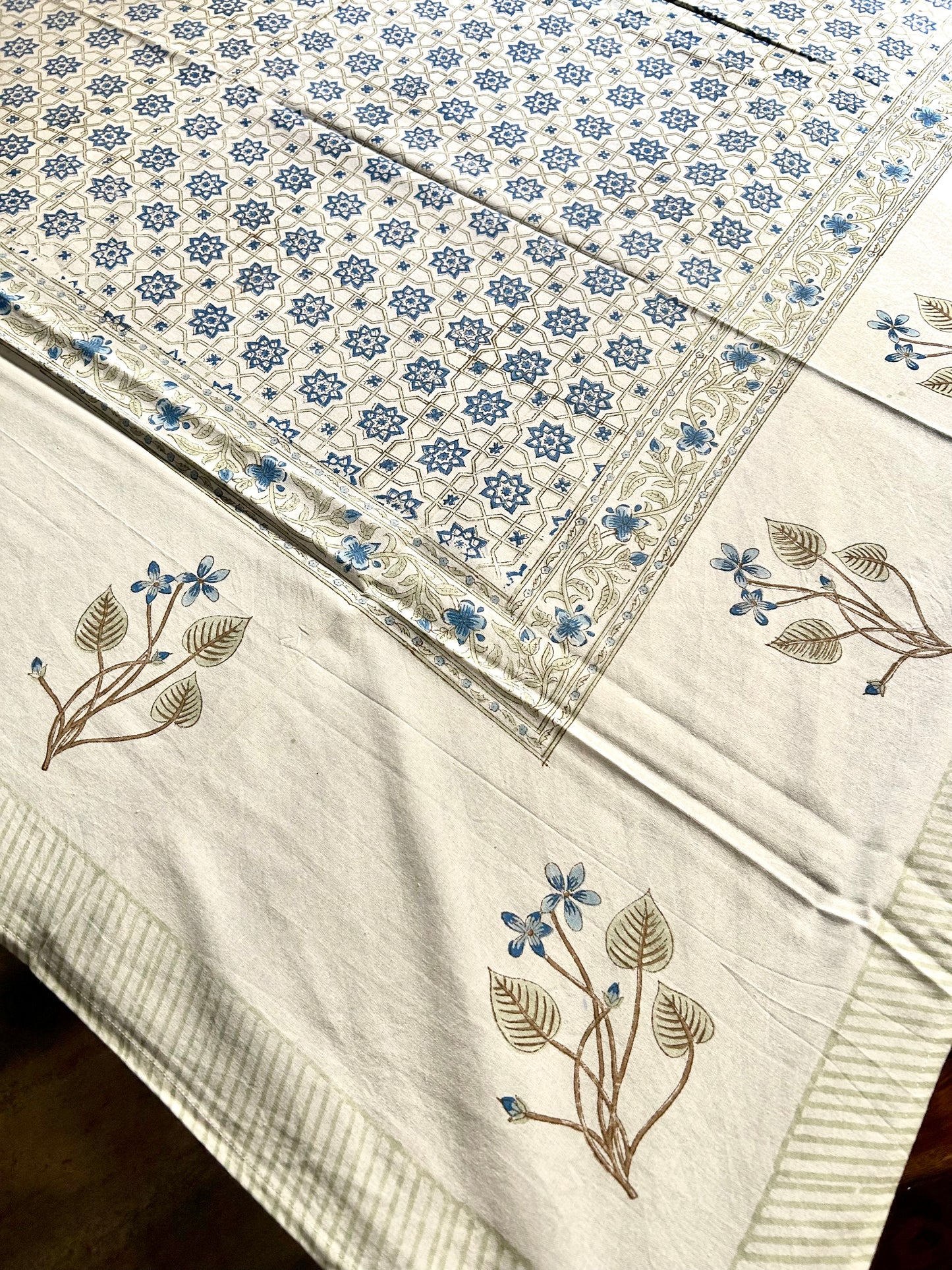 Garima Block Print Table Cover/Cloth