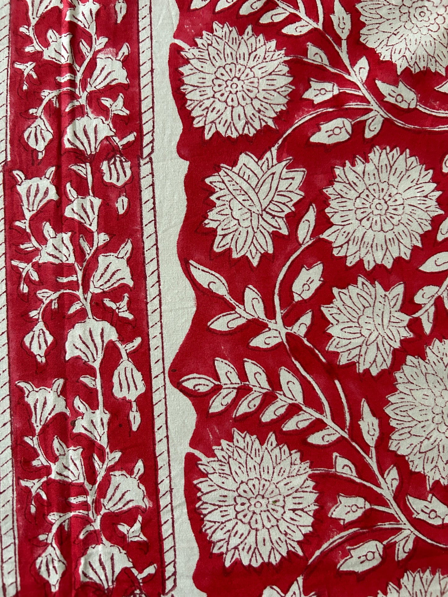Prakhya Block Printed Cotton Bedsheet(90x108)